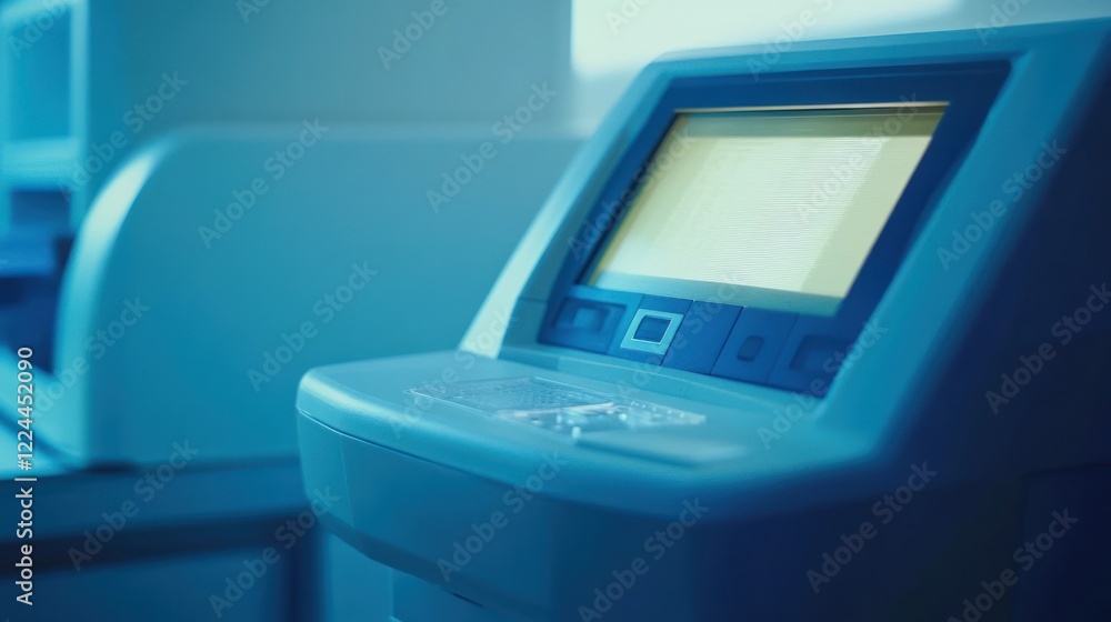 Lab equipment analysis screen display medical technology research Lab equipment analysis screen display medical technology research
