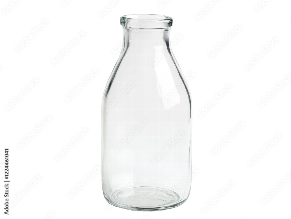 Isolated Empty Glass Bottle Isolated Empty Glass Bottle