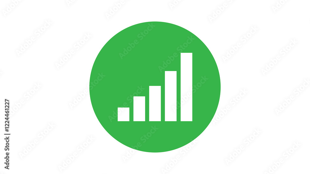 simple bar graph icon simple bar graph icon