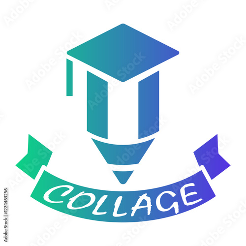 mortarboard Gradient icon