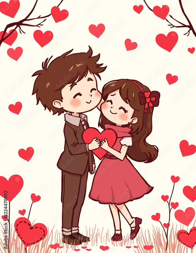 Happy valentines day beautiful love hearts greeting card background Happy valentines day beautiful love hearts greeting card background