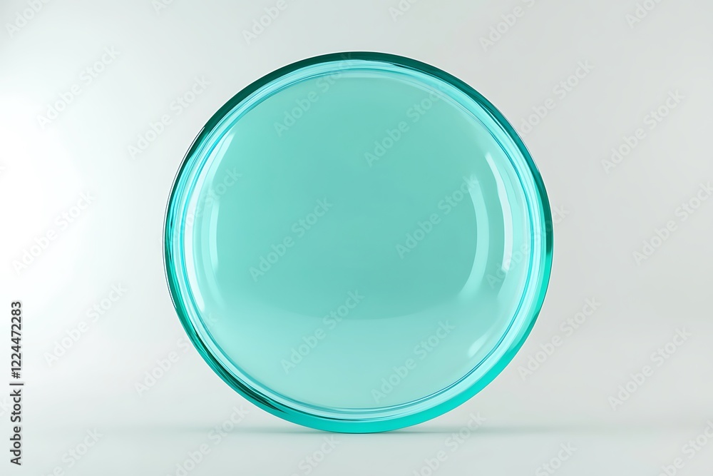 Modern Green Glass Storage Box with Arched Top Modern Green Glass Storage Box with Arched Top
