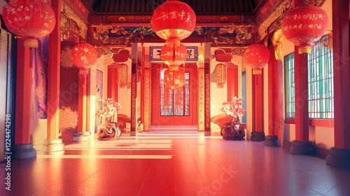 Wallpaper Mural A colorful virtual Chinese New Year event with interactive calligraphy, where users can write their own New Year blessings and share them Torontodigital.ca