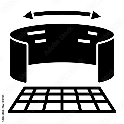 interaction Solid icon