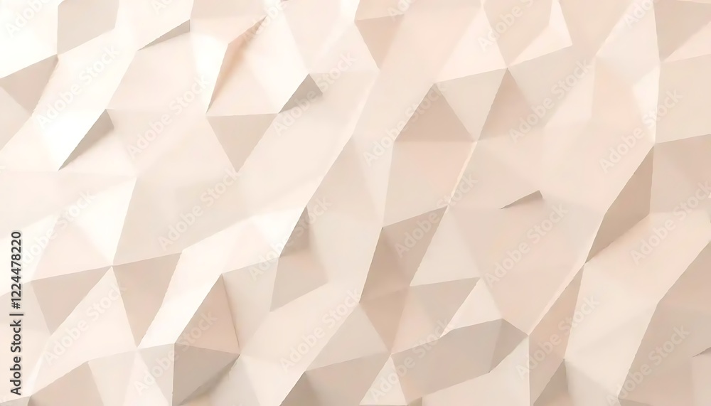 Abstract Beige Geometric Triangular Pattern Background Abstract Beige Geometric Triangular Pattern Background