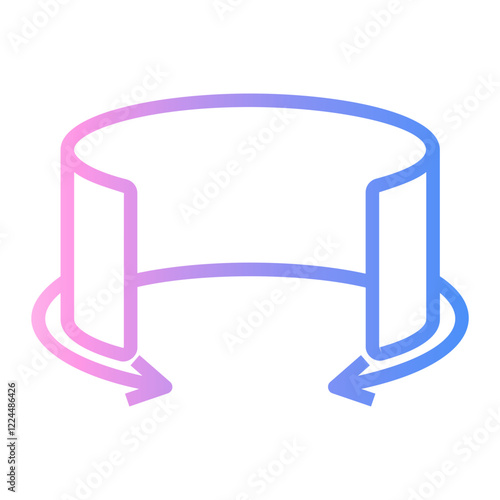 interaction Line Gradient Icon