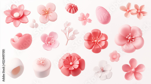 Wallpaper Mural 桜, 春, 花, 模様, シームレス, フローラル, ベクター, ピンク, デザイン, イラスト, 花, 壁紙, 自然, とぶ, サマータイム, 文科系, 葉, デコレーション, 植える, 装飾品, 質感, 愛, 全盛期, ビンテージ, 色, ハート, 成分 Torontodigital.ca