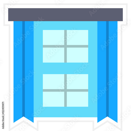 Smart Curtains Icon