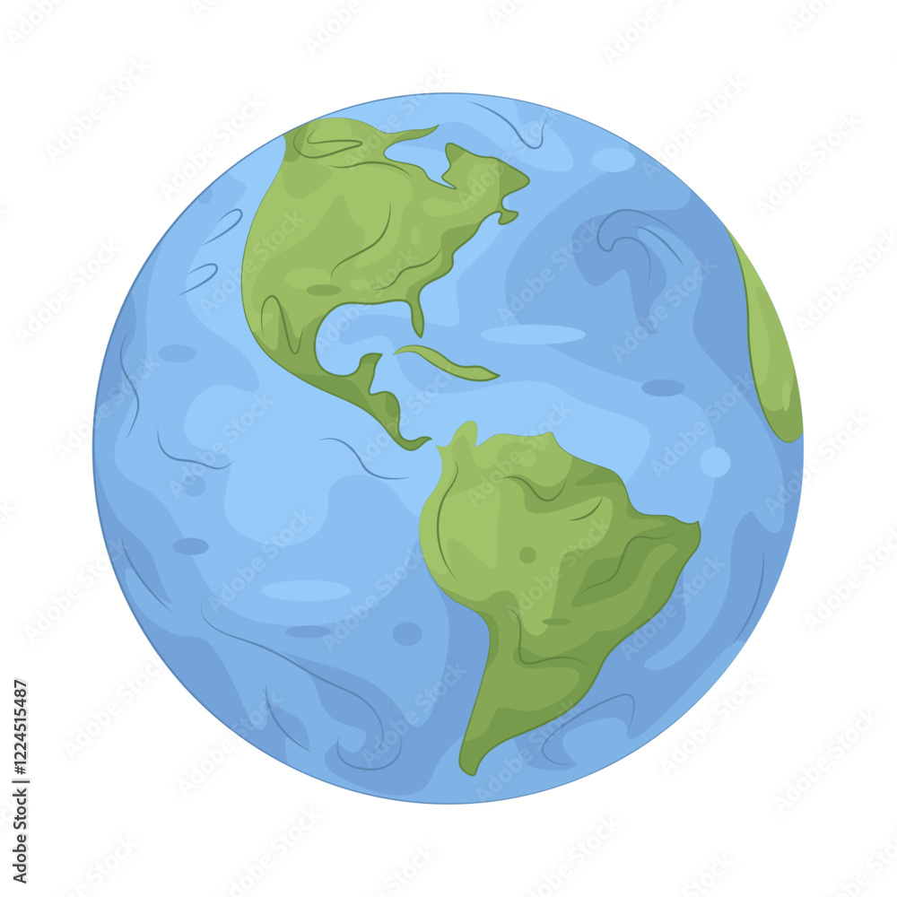 Illustration of earth Illustration of earth