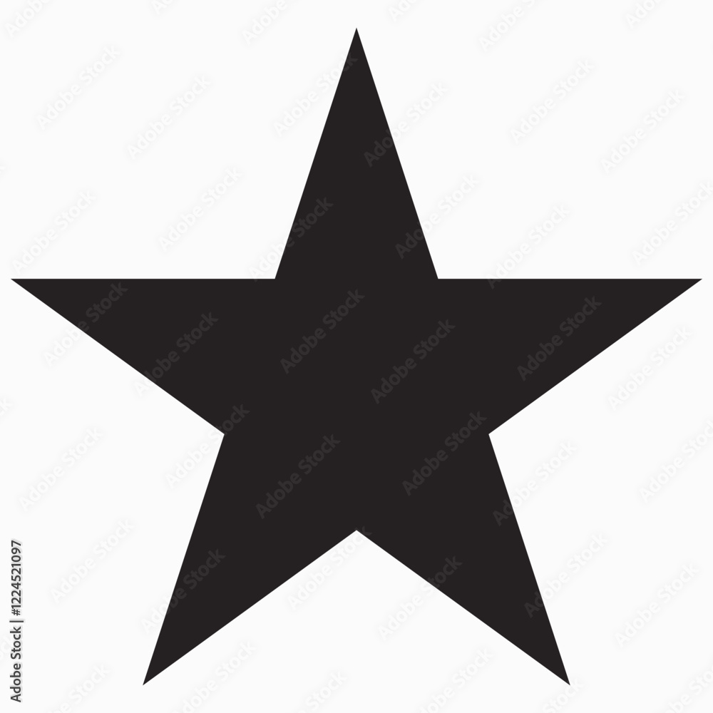 star vector logo. alone star. star isolated on white star vector logo. alone star. star isolated on white