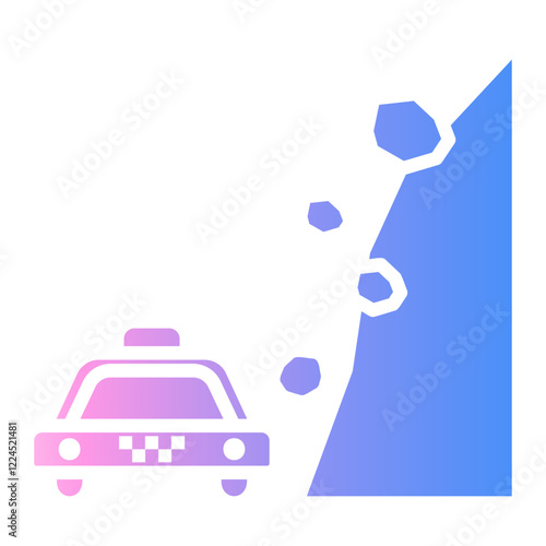 landslide Gradient icon