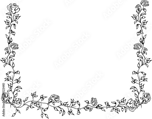 Elegant Floral Frames great for that special occasion