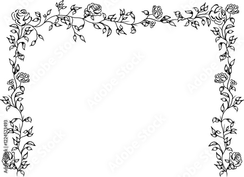 Elegant Floral Frames great for that special occasion