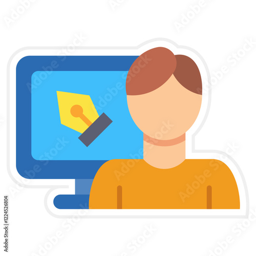 Graphic designer Icon