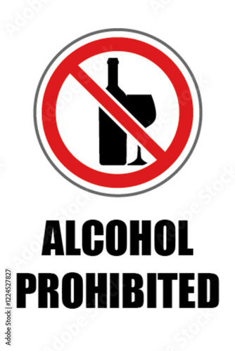alcohol prohibited