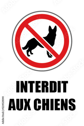 Interdit aux chiens