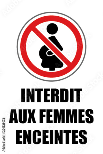 Interdit aux femmes enceintes