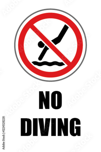 No diving