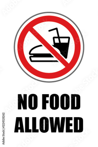 No food allowed