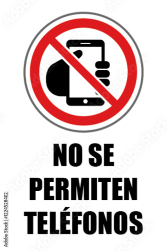 Free Download no se permiten teléfonos - GFXLoad