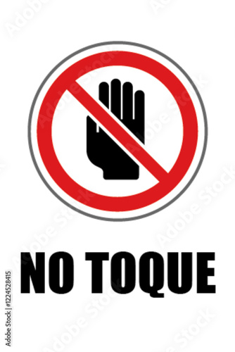 No toque
