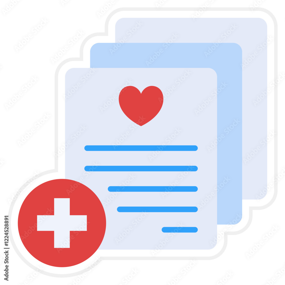 Obraz premium Report Icon