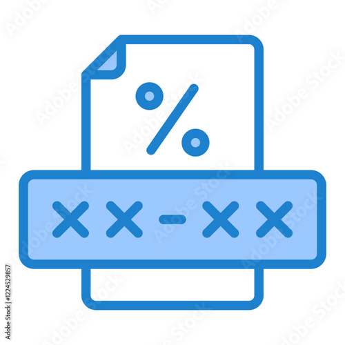 Tax Identification Number Icon