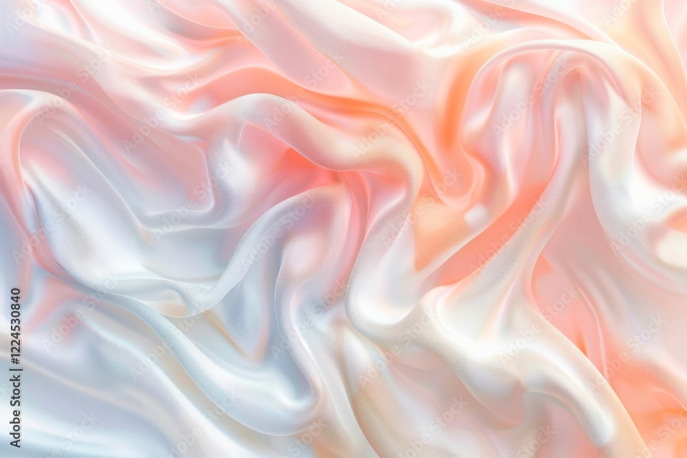 Blurred pink silk fabric. Vibrant color that reflects light in shimmering ripples of delightful sophistication with this hot pink silk. Neural network ai generated Blurred pink silk fabric. Vibrant color that reflects light in shimmering ripples of delightful sophistication with this hot pink silk. Neural network ai generated