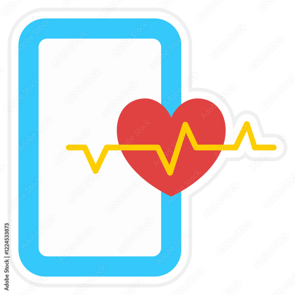 Heart rate Icon Heart rate Icon