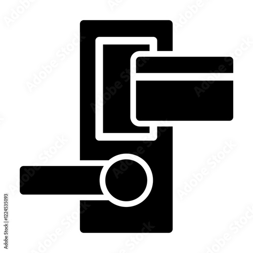 keycard Solid icon