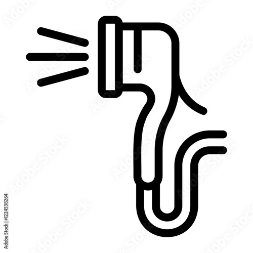 sprayer Line Icon