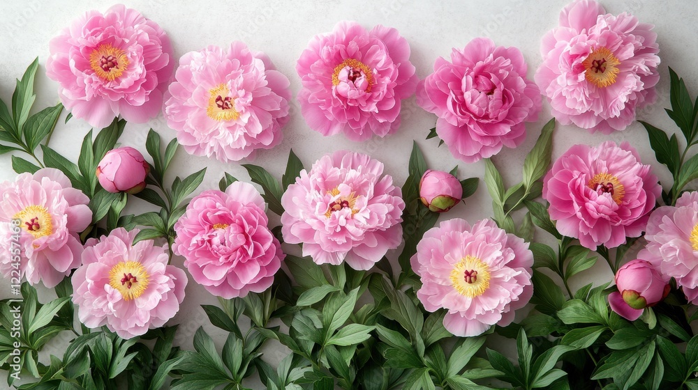 Pink Peonies Floral Arrangement Pink Peonies Floral Arrangement