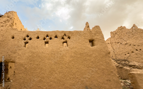 old heritage building in saudi arabia Riyadh  photo