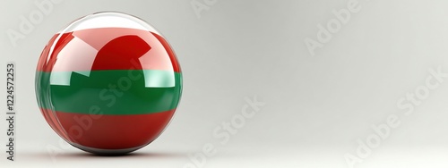 Abstract Representation of the Belarusian Flag on a Glossy Sphere Free Download Abstract Representation of the Belarusian Flag on a Glossy Sphere - GFXLoad