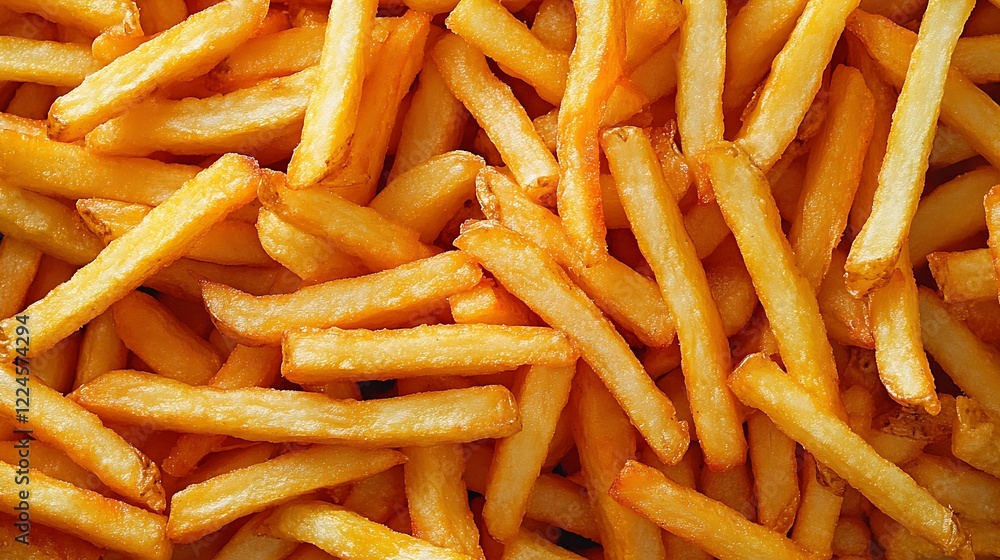 Close up of fries cooked in an air fryer Close up of fries cooked in an air fryer