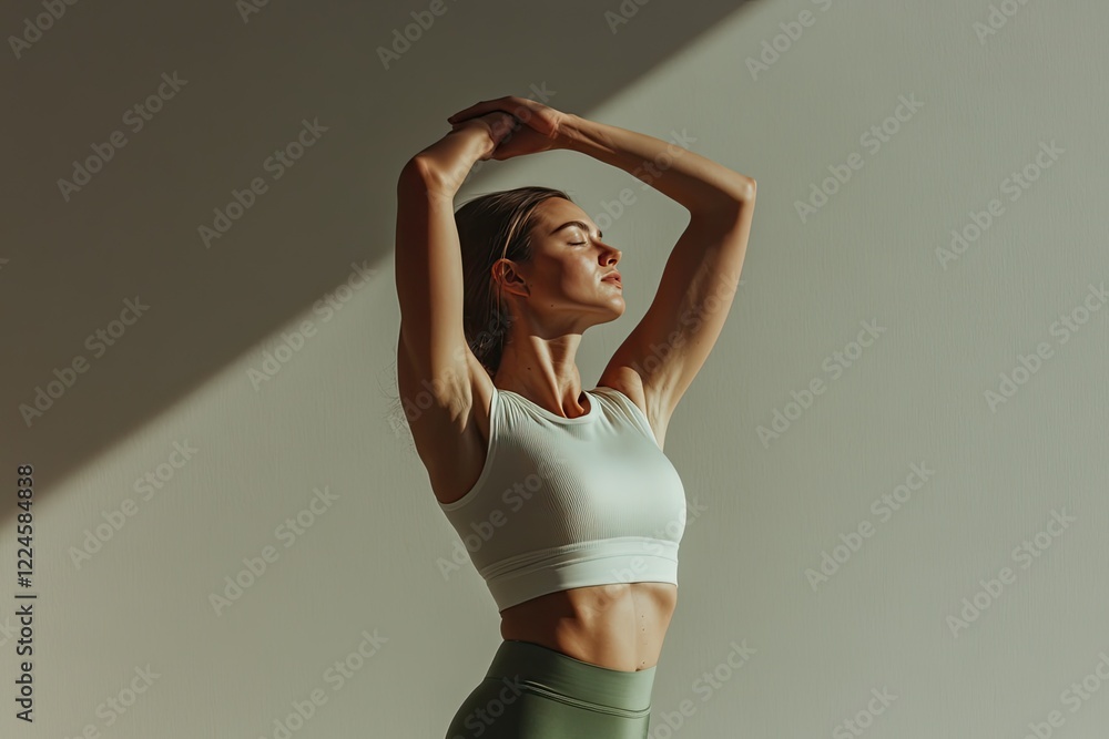 custom made wallpaper toronto digitalDynamic pose captures elegance and strength in soft natural ligh