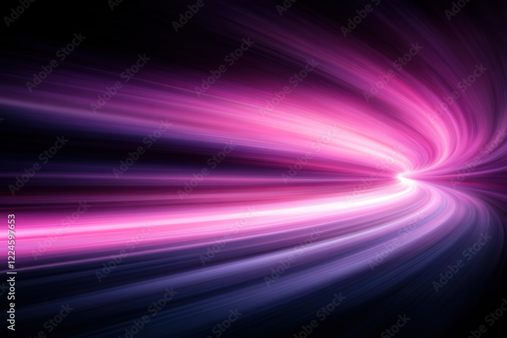 Fototapeta premium Dynamic Pink & Purple Abstract Background