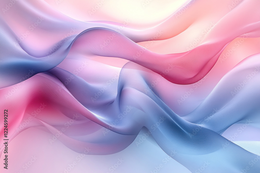 Obraz premium Smooth lines creating abstract background.