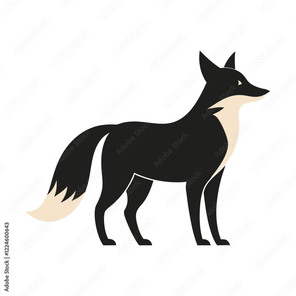 fox silhouette vector art illustrator fox silhouette vector art illustrator