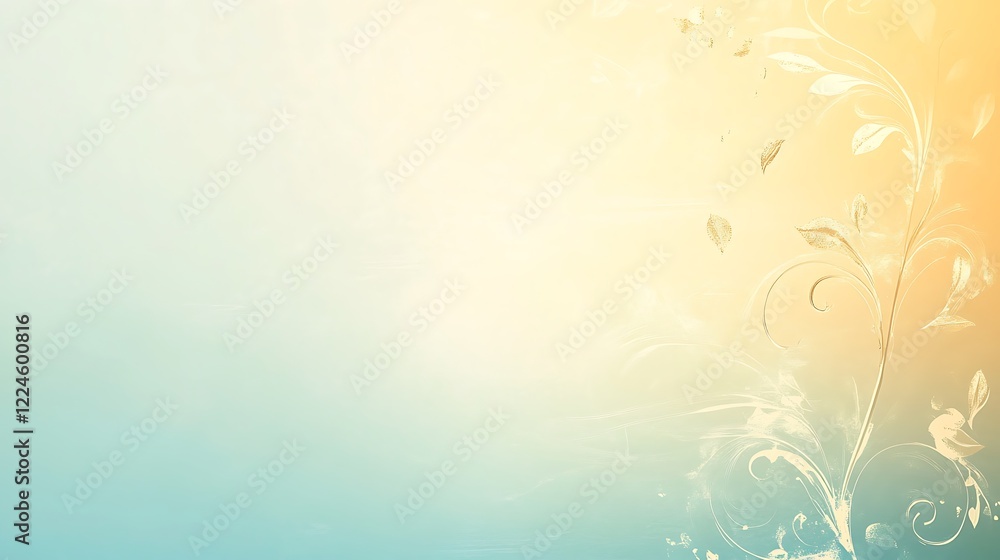 Abstract Pastel Floral Design Background Image Abstract Pastel Floral Design Background Image