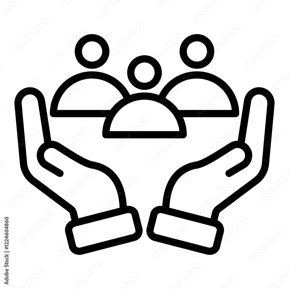 Obraz premium Employee Icon