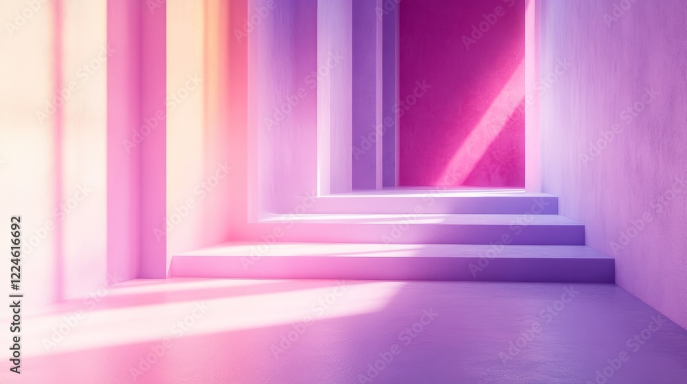 Minimalistic pastel background with light purple and pink hues blending gently Minimalistic pastel background with light purple and pink hues blending gently