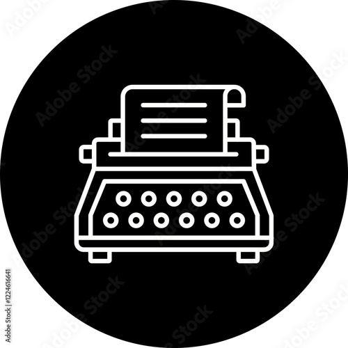 Typewriter Icon