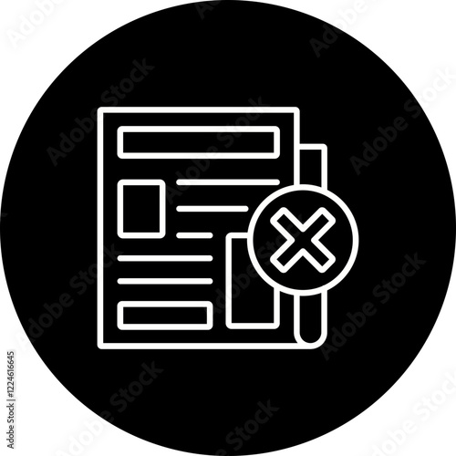 Fake News Icon