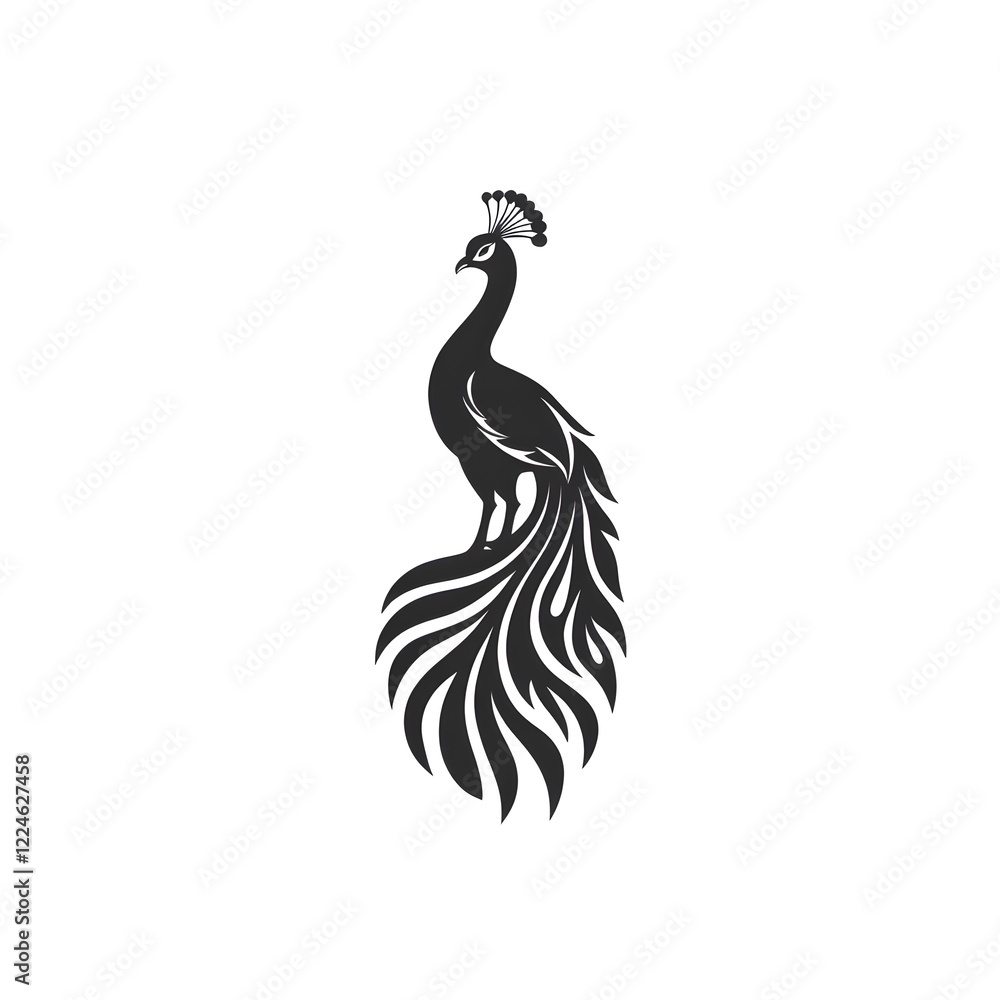 Obraz premium peacock feather