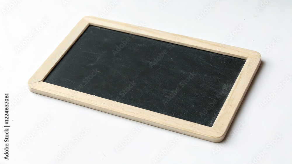 Small Rectangular Blackboard with Wooden Frame Small Rectangular Blackboard with Wooden Frame