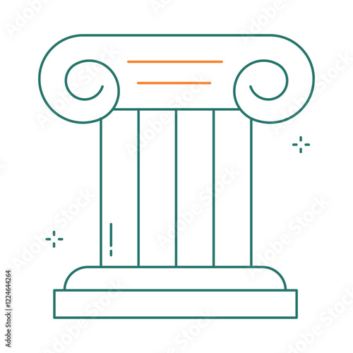 Cultural Heritage Historic Place Vector Icon Design