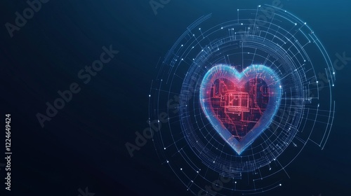 Digital Heart Circuitry Love in a Network Sphere