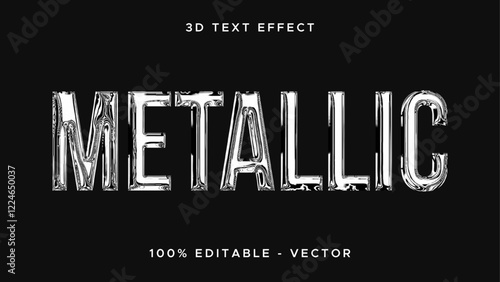 3d metallic and silver text effect
3D SILVER TEXT EFFECT BLOATED 3D GLOSSY CHROME TEXT EFFECT VECTOR EDITABLE	