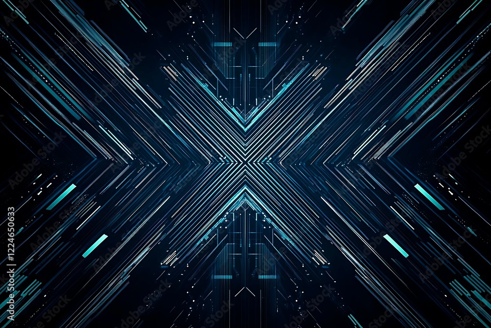 Abstract close-up of a glowing blue digital circuit board, showcasing intricate connections and technological design on a black background.
Abstract close-up of a glowing blue digital circuit board, showcasing intricate connections and technological design on a black background.